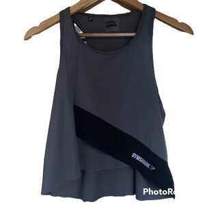 Gymshark athletic crop top tank